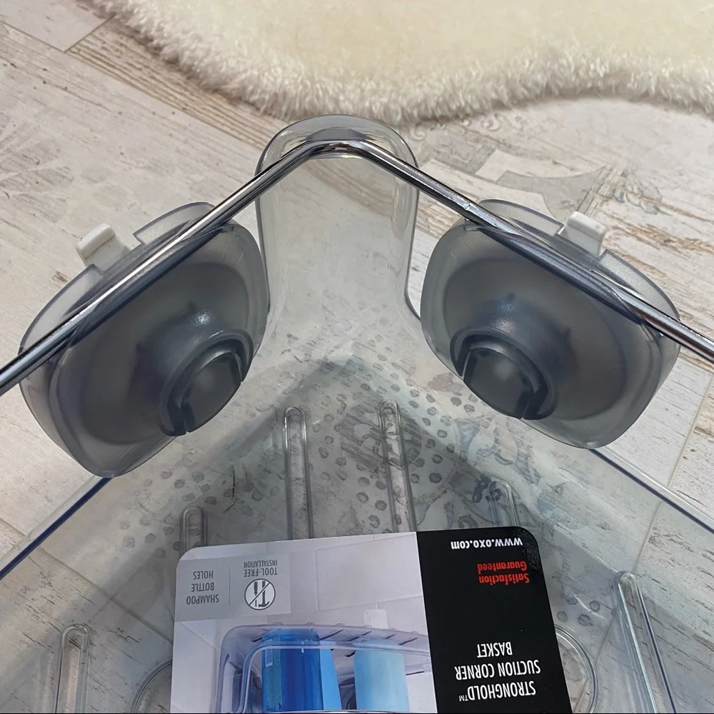 Good Grips Stronghold Suction Corner Basket